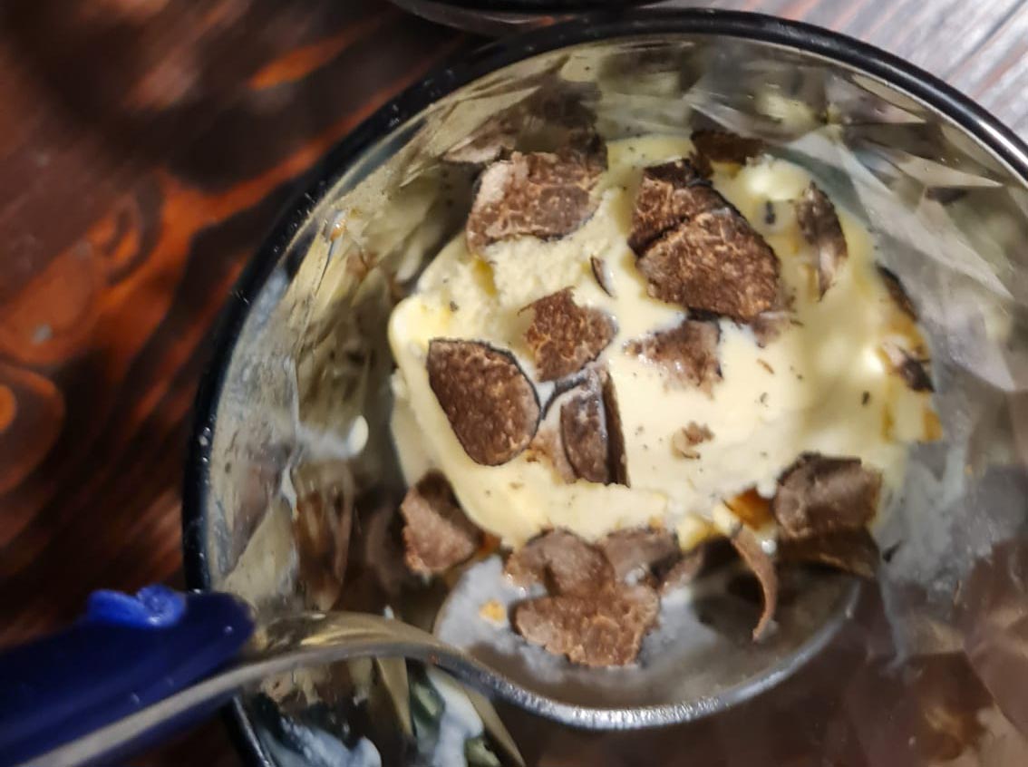 pietanza al tartufo a